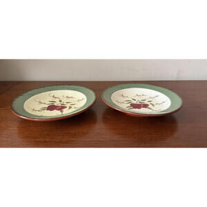 Vintage Apple Orchard Collection Bowl 22 Oz 3"Tall 6.25" Wide Home Interiors